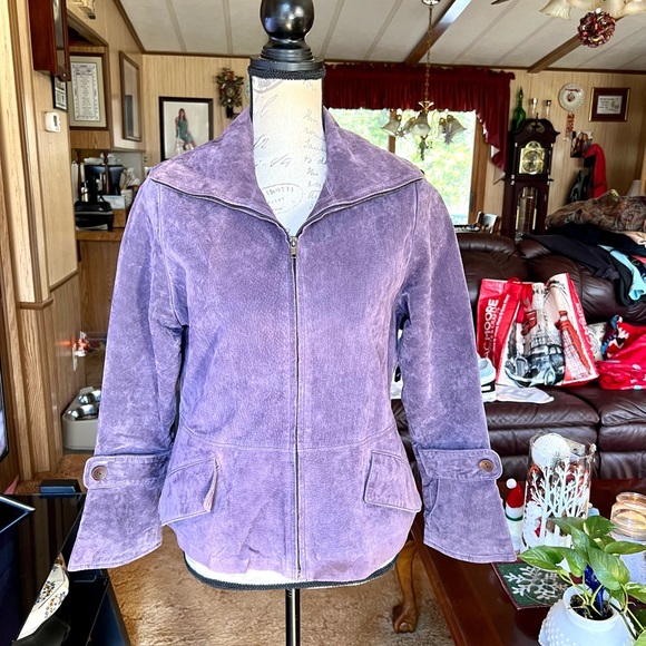 BFA classics Jackets & Blazers - Beautiful BFA genuine leather purple jacket